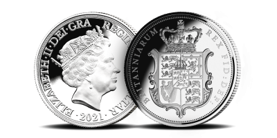 The 2021 Silver Shield Sovereign - Proof Quality