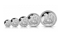 The 2024 Five Coin Silver Sovereign Set