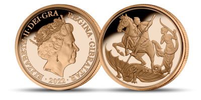 The 2022 Gold Half Sovereign