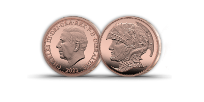 The 2023  'A New Era' Proof Gold Half Sovereign