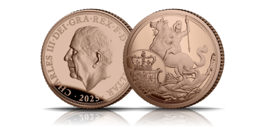 Sovereign 2025 'The Classics Remastered' Proof Gold One-Eighth Sovereign 