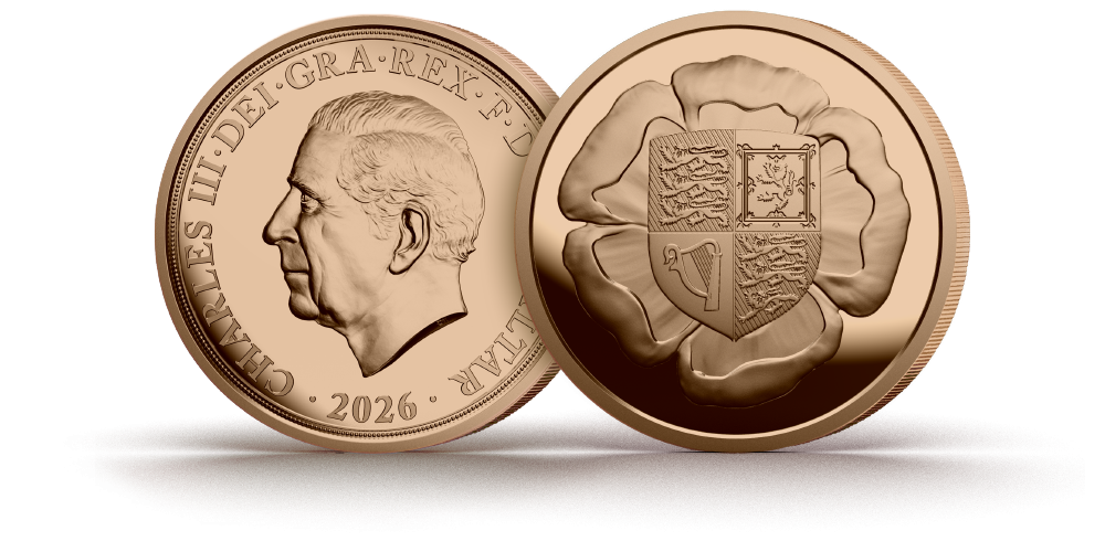  Sovereign 2026 'The Maklouf Masterpiece' Tudor Rose Gold Proof One-Eighth Sovereign 