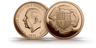 Sovereign 2026 'The Maklouf Masterpiece' Tudor Rose Gold Proof One Eighth Sovereign