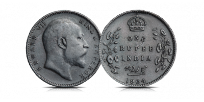 The SS City of Cairo Shipwreck: King Edward VII Silver Rupee