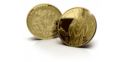 The 'Saint Patrick' Commemorative Gold Layered Medal 