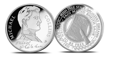 The Michael Collins 'Path to Freedom' Silver Medal 