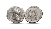 An original, circulated, silver coin from one of the greatest emperors in history!
