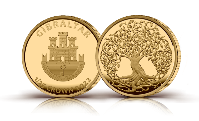 The Mythical Legends 'Tree of Life' 1/25th oz Pure 24-carat Gold Coin The Mythical Legends 'Tree of Life' 1/25th oz Pure 24-carat Gold Coin