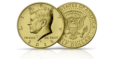 The Official USA 250 John F. Kennedy 2025 Half Dollar Coin