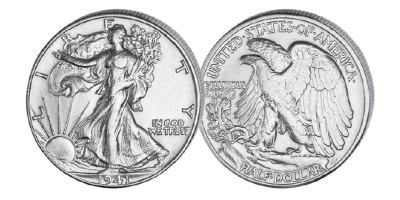 The Walking Liberty U.S. Silver Half Dollar 